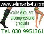 Elimarket: calze terapeutiche elastiche a compressione graduata per combattere le vene varicose, le gambe pesanti, la stasi venosa