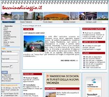 homepage del portale taccuinodiviaggio.it