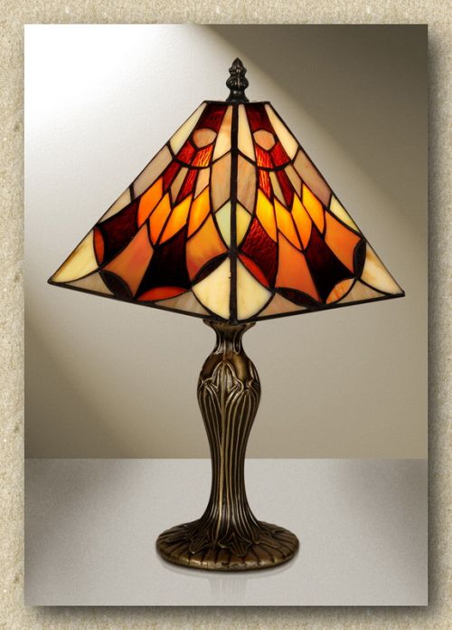 Lampada TIFFANY LAMP lamps in mosaico di vetro DaVinci Collection
