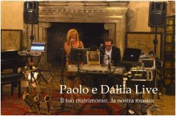 Paolo e Dalila musica per matrimonio in provincia di lecce
