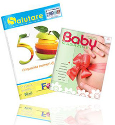 la rivista Salutare e l\'allegato Babymagazine